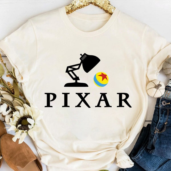 Disney Pixar Luxo Jr. Ball Logo Shirt, Pixar Logo Shirt, Disneyland Family Vacation Shirt, Disney Matching Birthday Gifts, Animal Kingdom