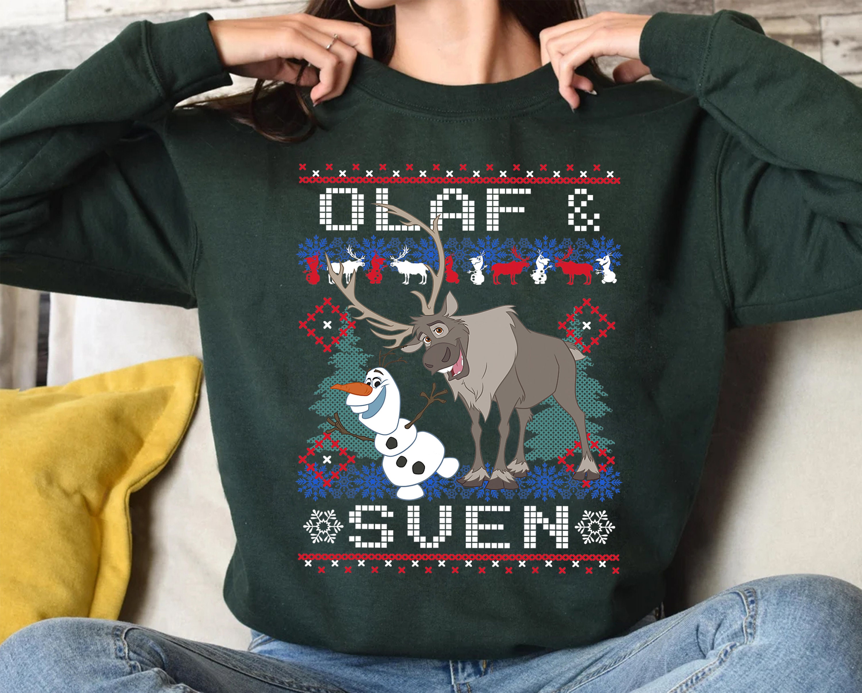 Olaf Ugly Sweater Etsy UK