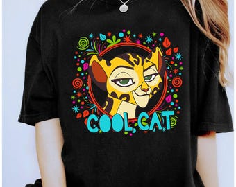 Disney The Lion Guard Cool Cat Fuli T-Shirt, Disneyland Family Vacation Shirt, Magic Kingdom Shirt, Matching Birthday Gifts