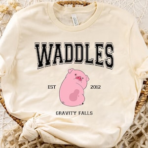 Disney Channel Est 2012 Gravity Falls Custom Retro Shirt Robbie Shirt, Gravity Falls Full Characters Tee, Disneyland Family Matching Shirt image 4
