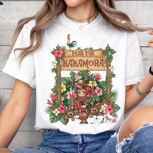 Disney Moana Fear The Kakamora Shirt, Disney Moana Funny Kakamora Coconut Pirates Shirt, Magic Kingdom, Disneyland Vacation Family Shirt image 4
