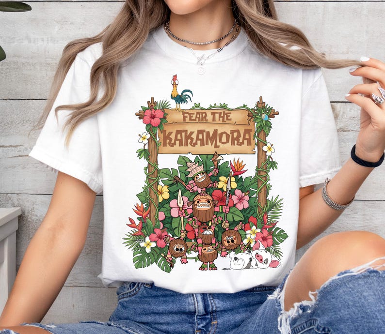 Disney Moana Fear The Kakamora Shirt, Disney Moana Funny Kakamora Coconut Pirates Shirt, Magic Kingdom, Disneyland Vacation Family Shirt image 4