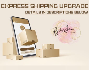 Upgrade je verzending, Details in beschrijving, Expresverzending, Snelle levering, Veiligste en snelste, Sterk aanbevolen, Aangepaste bestelling