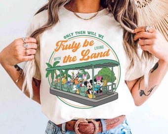 Disney Mickey and Friends Living With The Land Seeds n Greetings Shirt, Disney Animal Kingdom Tee, Disneyland Vacation Family Matching Tee