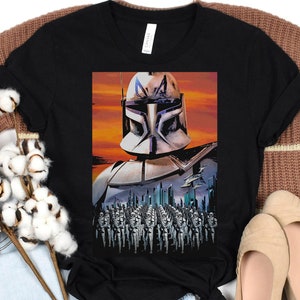 Captain Rex Shirt Star Wars Costume Star Wars Shirts Star - Shibtee Clothing