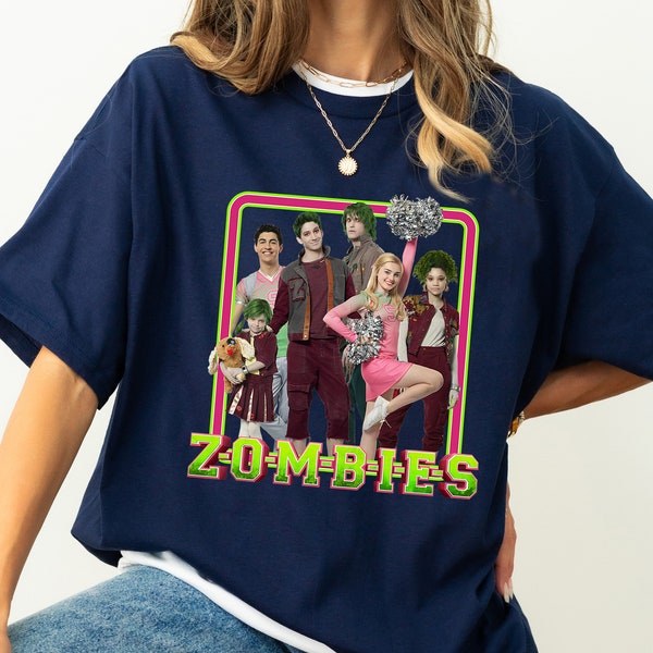 Disney Zombies Friend Group T-Shirt, Disney Zombies Group Tee,Zoombies Birthday Tee,Matching Disneyland Vacation Shirt,Disney Birthday Gifts