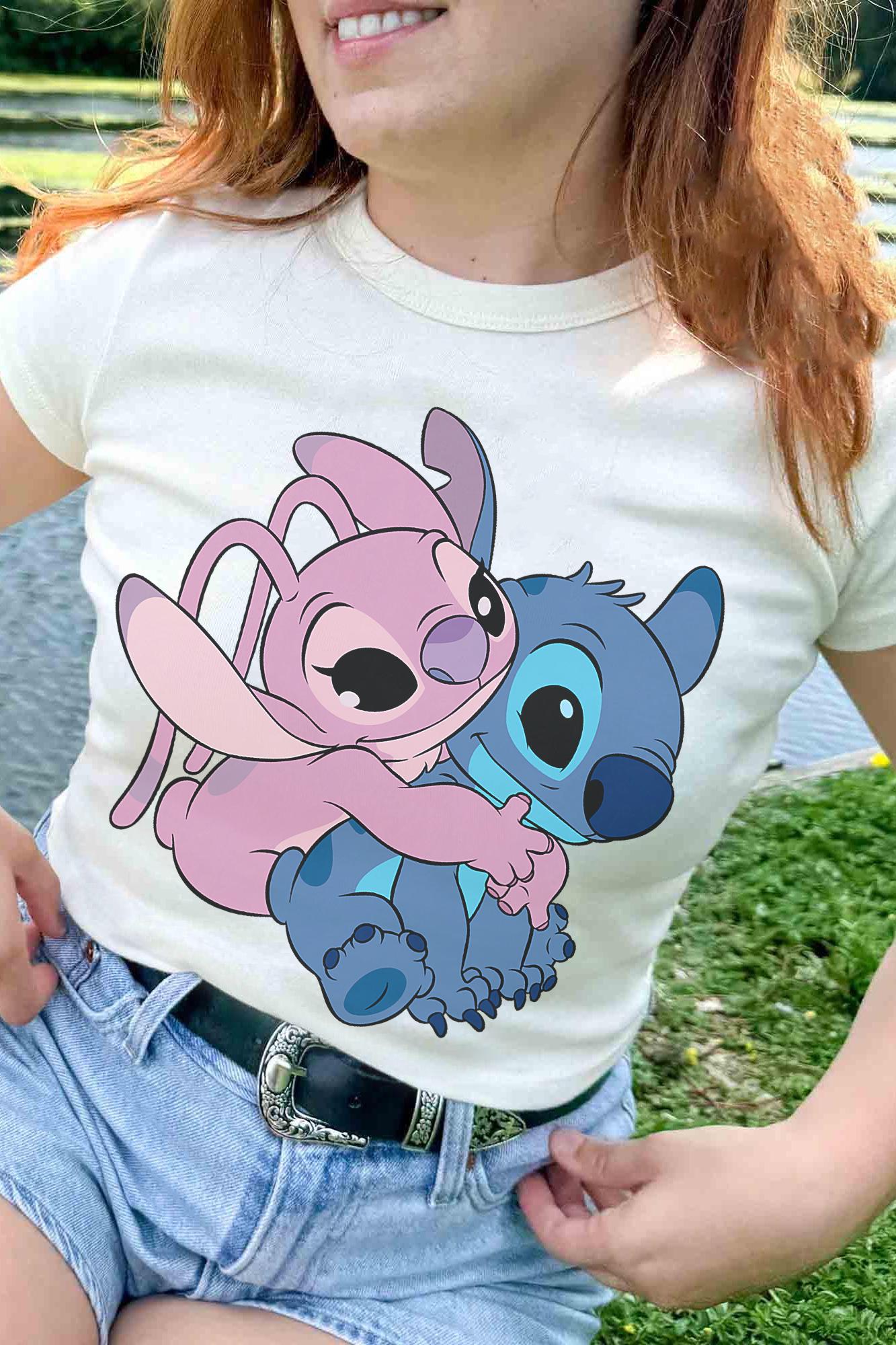 スティッチとエンジェルのtシャツ - Etsy 日本