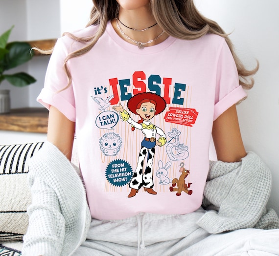 [新品] 90s Toy Story 2 Jessie Tシャツ　ジェシー Disney Pixar Toy Story Jessie Cowgirls Portrait Shirt, Toy Story