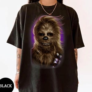 Star Wars Chewbacca Beauty Portrait T-Shirt, Star Wars Fan, Disneyland Vacation Shirt, Disney Matching Birthday Gifts for Kids