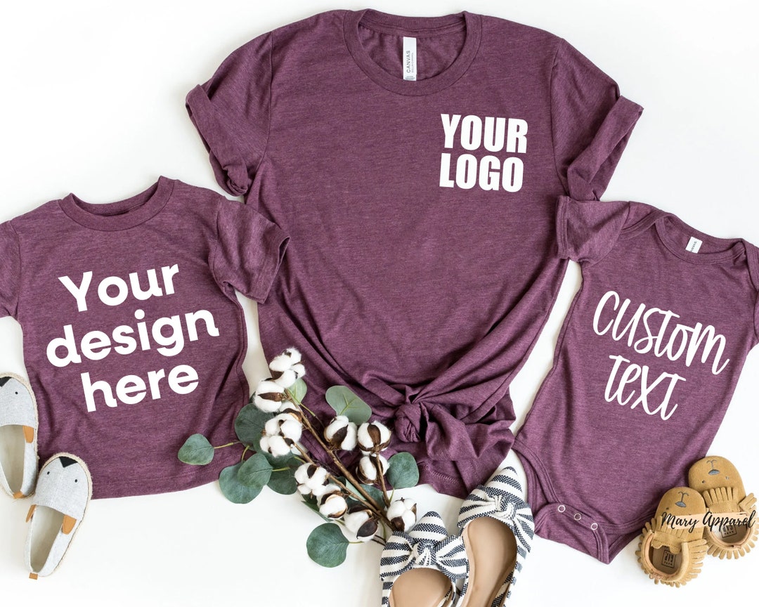 Custom Text Shirt, Personalized Custom Shirt, Customize Your Own Shirt ...