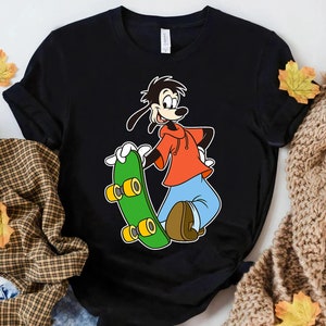 Disney A Goofy Movie Maxie T-Shirt, Cute Goof Max Surfing Shirt, Family Matching Disneyland Vacation Shirt, Disney Birthday Gifts