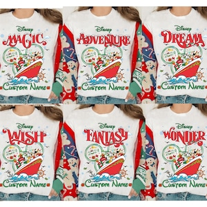 Personalized Disney Christmas Very Merrytime Cruises 2025 Shirt, Mickey & Friends Disney Cruise Line Shirt, Disneyland Christmas Trip Shirt