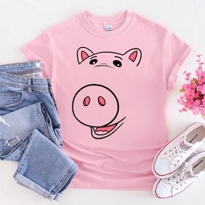 Disney Pixar Toy Story Halloween-Kostüm mit großem Gesicht, Woody Buzz Jessie Bo Peep Slinky Rex Forky Lotso Hamam, Disneyland Familienurlaub Shirt Bild 4