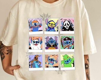 Disney Stitch Halloween Costume Shirt, Mickey's Not So Scary Halloween Party 2026, Lilo and Stitch Halloween, Disneyland Spooky Season Tee