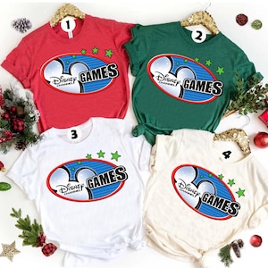 Disney Channel Games Logo Shirt, Family Matching Disneyland Vacation Shirt, Disney WDW Trip Birthday Gifts, Disney Squad Disney Crew shirt