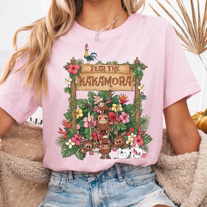 Disney Moana Fear The Kakamora Shirt, Disney Moana Funny Kakamora Coconut Pirates Shirt, Magic Kingdom, Disneyland Vacation Family Shirt image 3