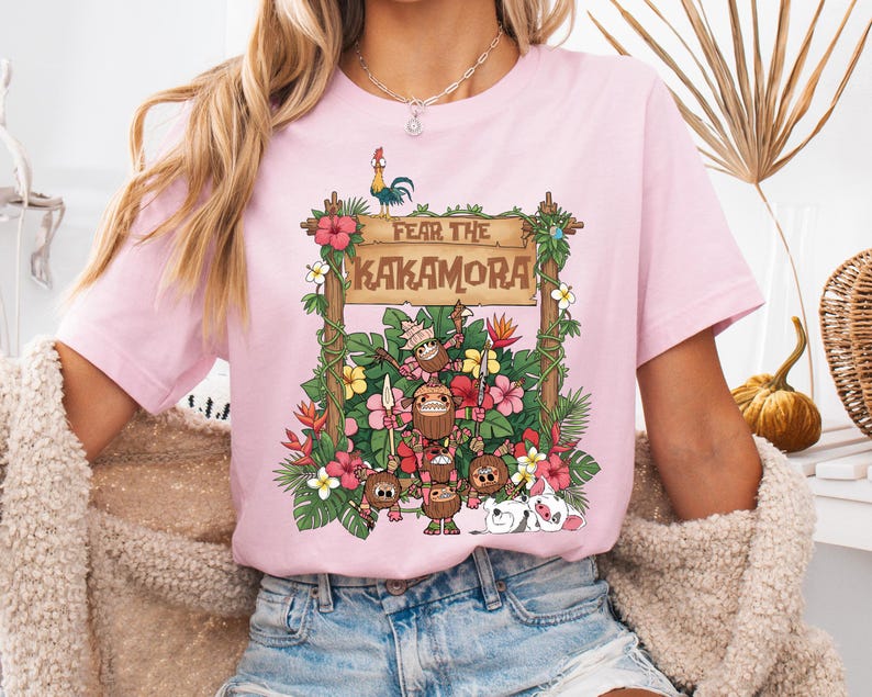 Disney Moana Fear The Kakamora Shirt, Disney Moana Funny Kakamora Coconut Pirates Shirt, Magic Kingdom, Disneyland Vacation Family Shirt image 3