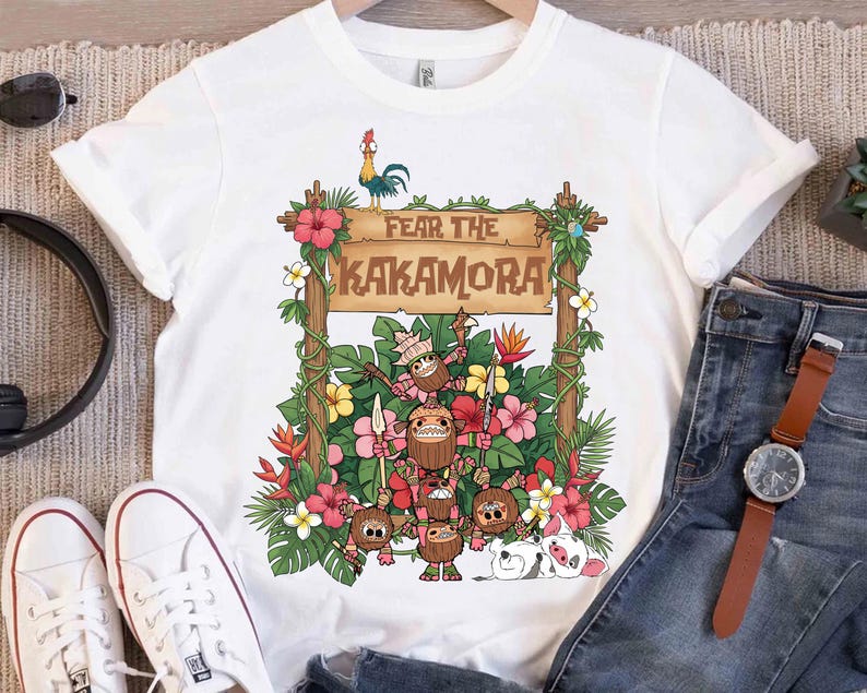 Disney Moana Fear The Kakamora Shirt, Disney Moana Funny Kakamora Coconut Pirates Shirt, Magic Kingdom, Disneyland Vacation Family Shirt image 2