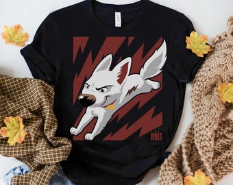 Disney Bolt The Super Dog Shirt, Disney Dogs Shirt, Disneyland Family Vacation Shirt, Disney World Matching Shirt, Cute Birthday Gifts