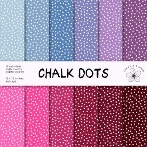 sans couture craie points modèle conception à pois arrière-plan professeur crayon cercles école pointillé papier peint enfants tableau points ludique points
