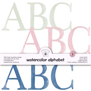 aquarel alfabet aquarel brief clipart png aquarel abc aquarel letters png transparante aquarel monogram brieven clipart