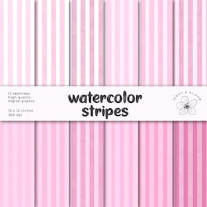seamless pattern stripes digital pattern seamless watercolor paper digital seamless stripe pattern design bundle watercolor background