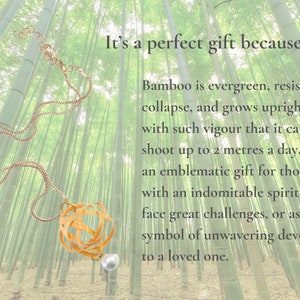 Bamboo Weave Necklace & Earrings Set zdjęcie 5