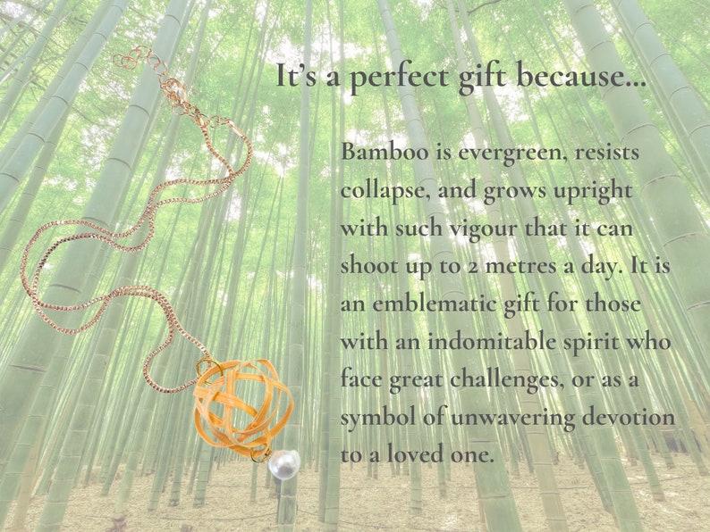 Bamboo Weave Necklace & Earrings Set zdjęcie 5