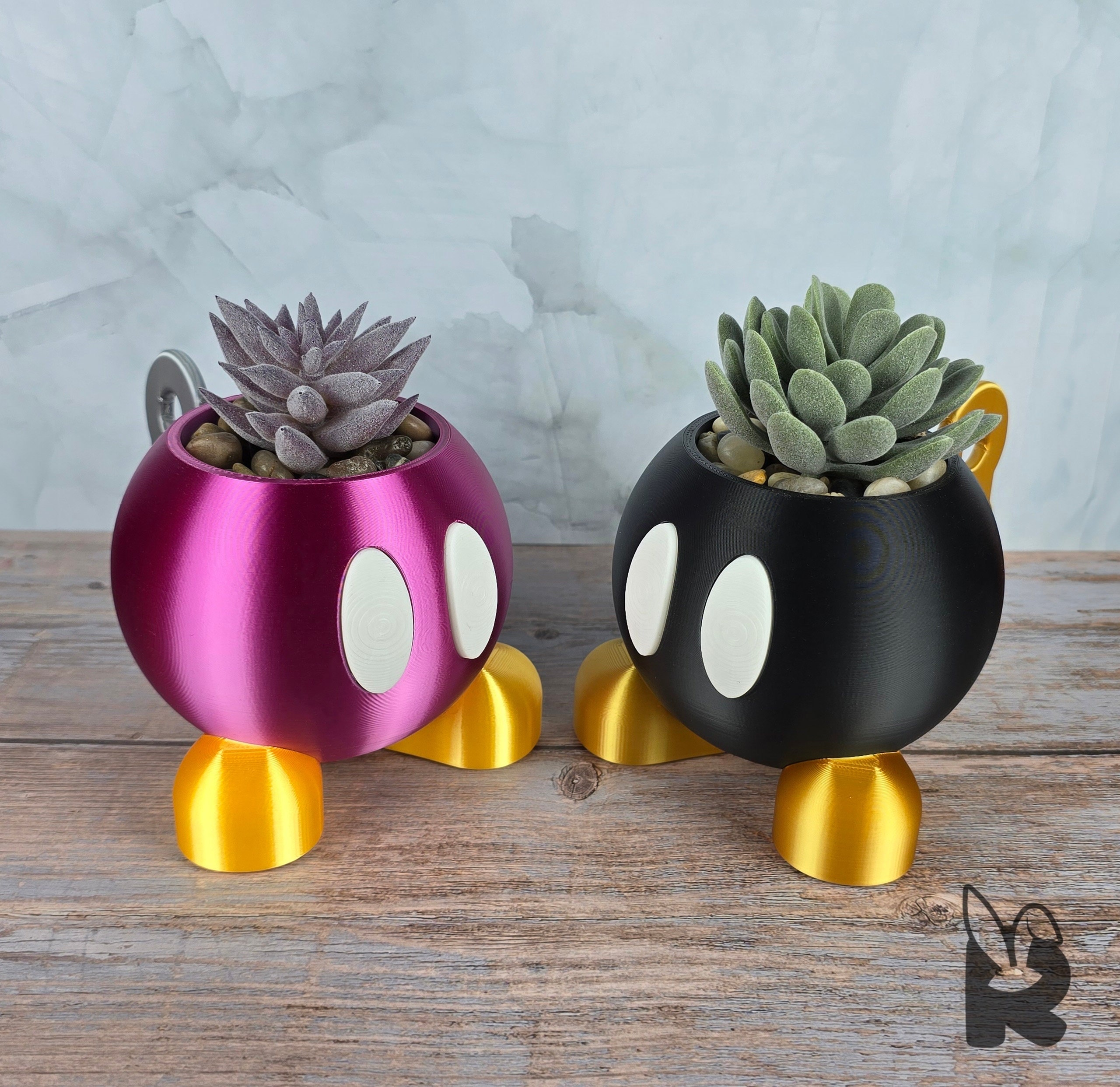Super Mario Bob-omb Planter - Etsy