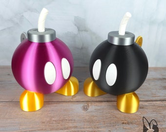Alcancía Bob-omb de Super Mario