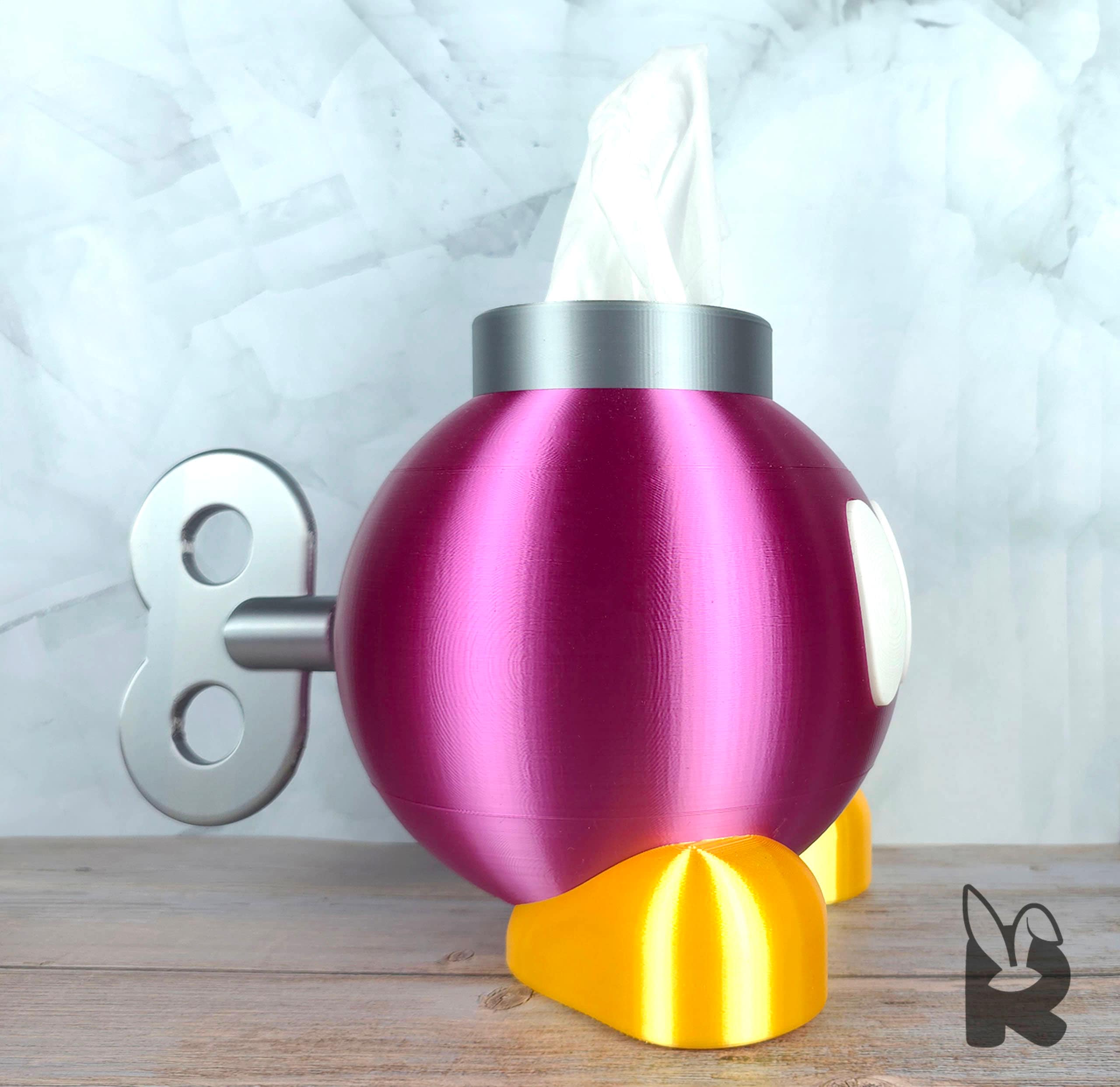 Super Mario Bob-omb Tissue Box - Etsy