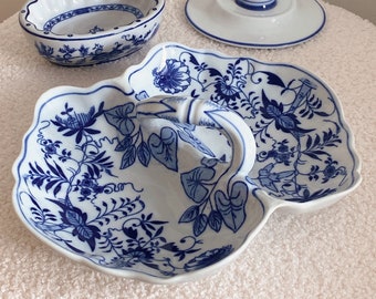 Antique Meissen Porcelain Blue Onion 5.625