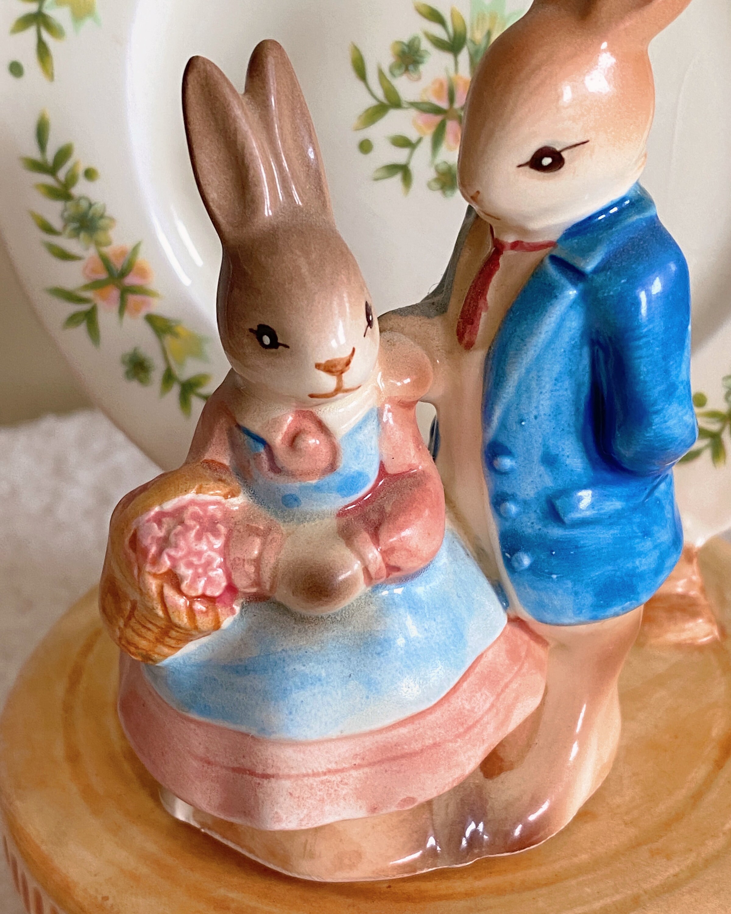 Vintage Little Grey Rabbit Margaret Tempest Dancing Bunnies