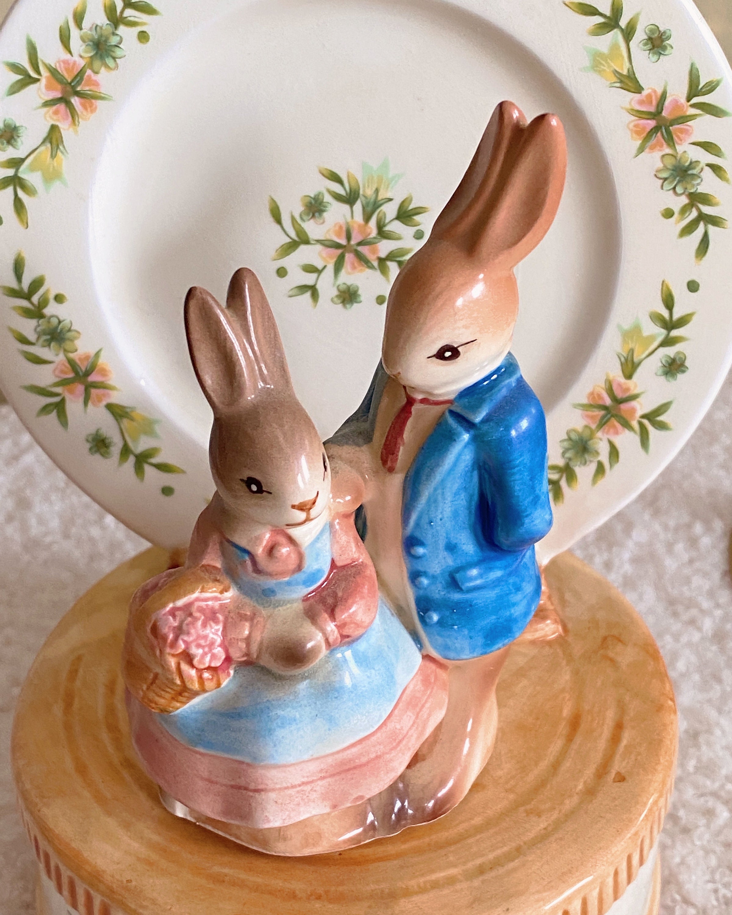 Vintage Little Grey Rabbit Margaret Tempest Dancing Bunnies  display picture 1