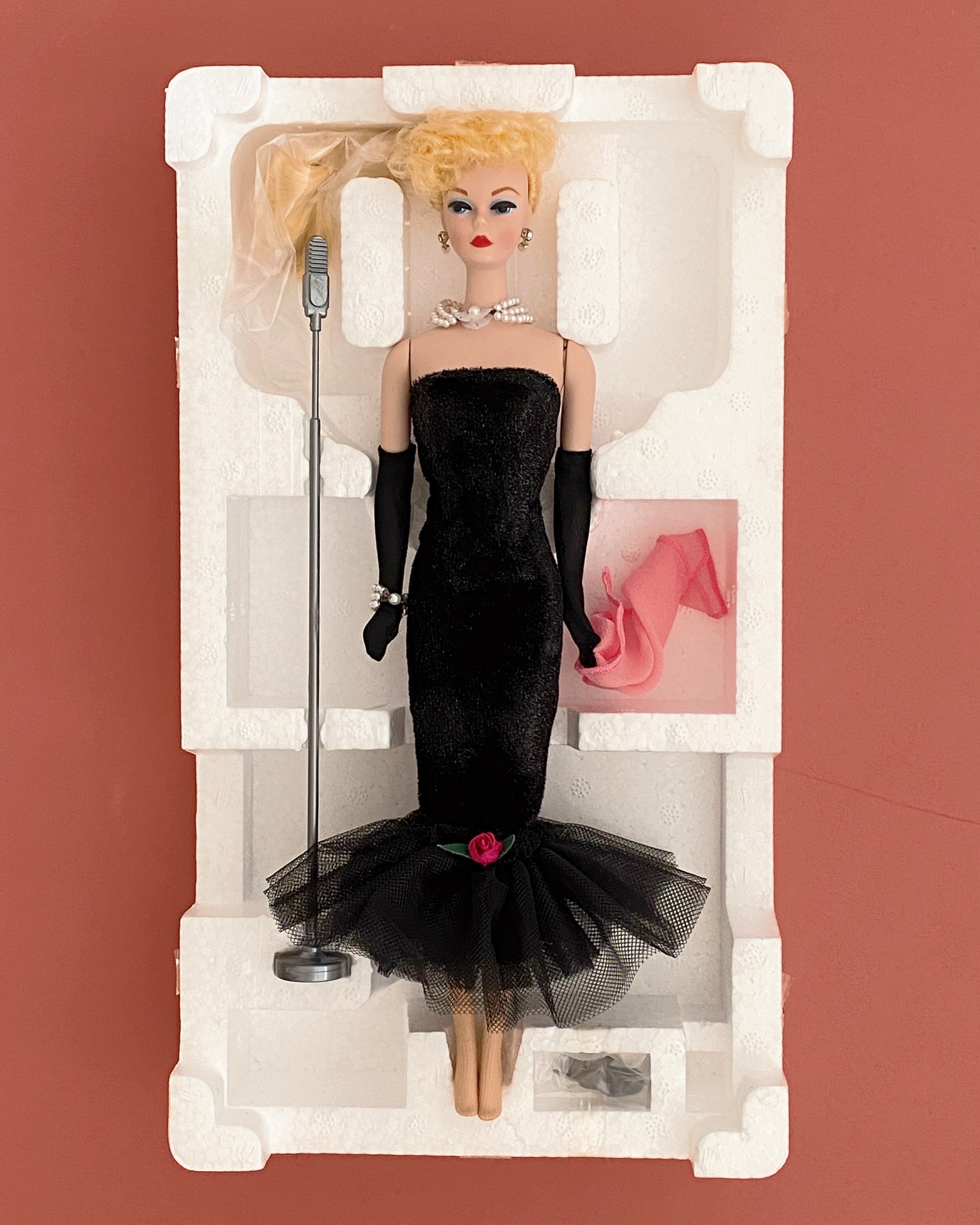 Solo in the Spotlight Porcelain Silkstone Barbie, 1990