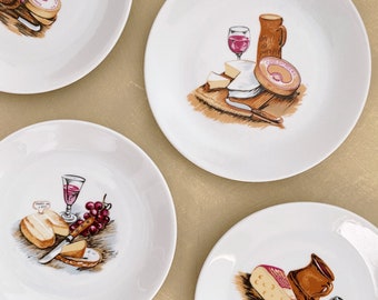 チーズプレート6枚セット - Gien - Etsy 日本