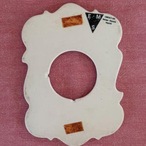 Porcelanowa ramka przełącznika w kolorze starego złota z niebieskimi różami, kwiatowa osłona na płytkę ścienną, akcesorium do oświetlenia, niebiesko-biały wystrój, romantyczny akcent domowy zdjęcie 5