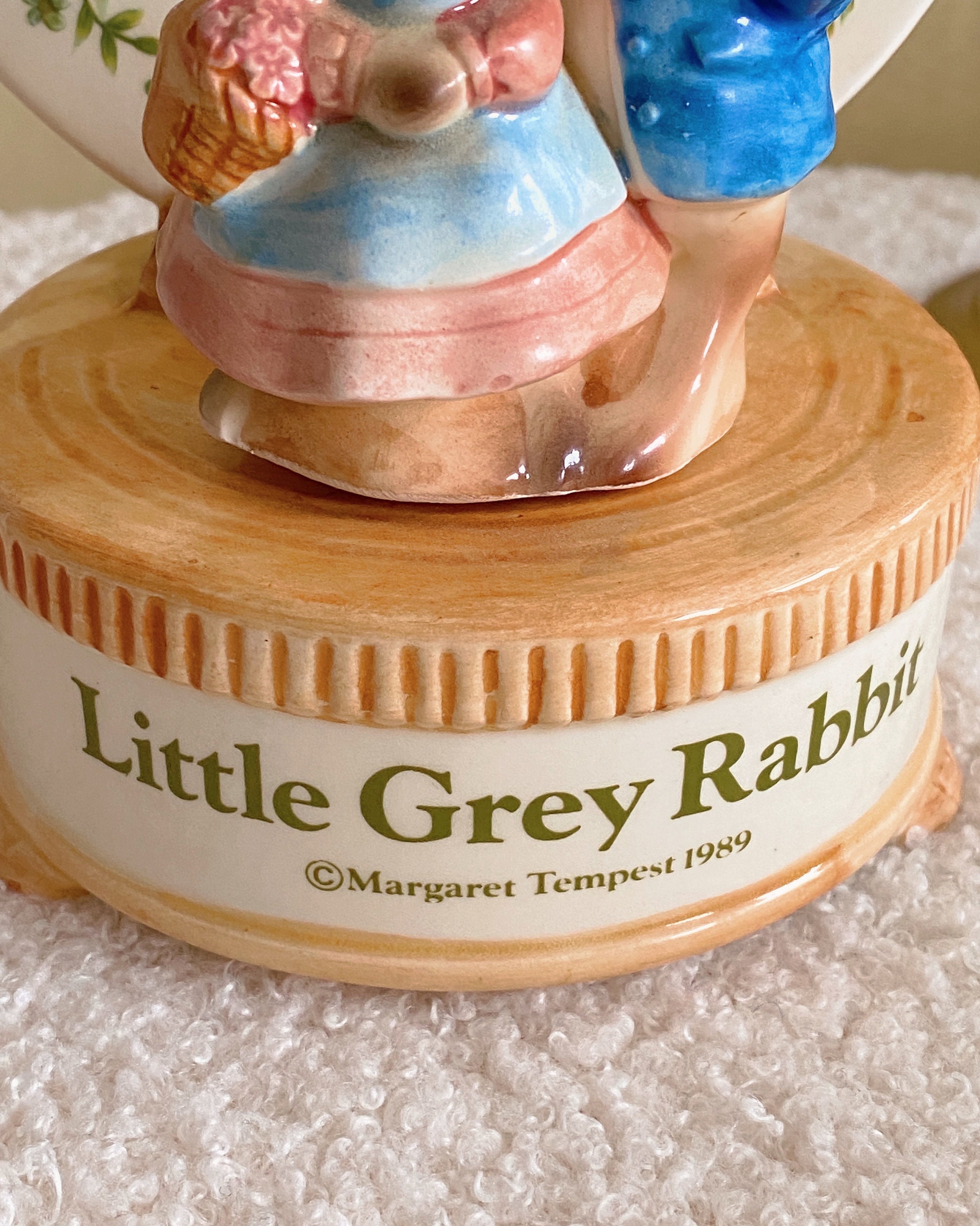 Vintage Little Grey Rabbit Margaret Tempest Dancing Bunnies
