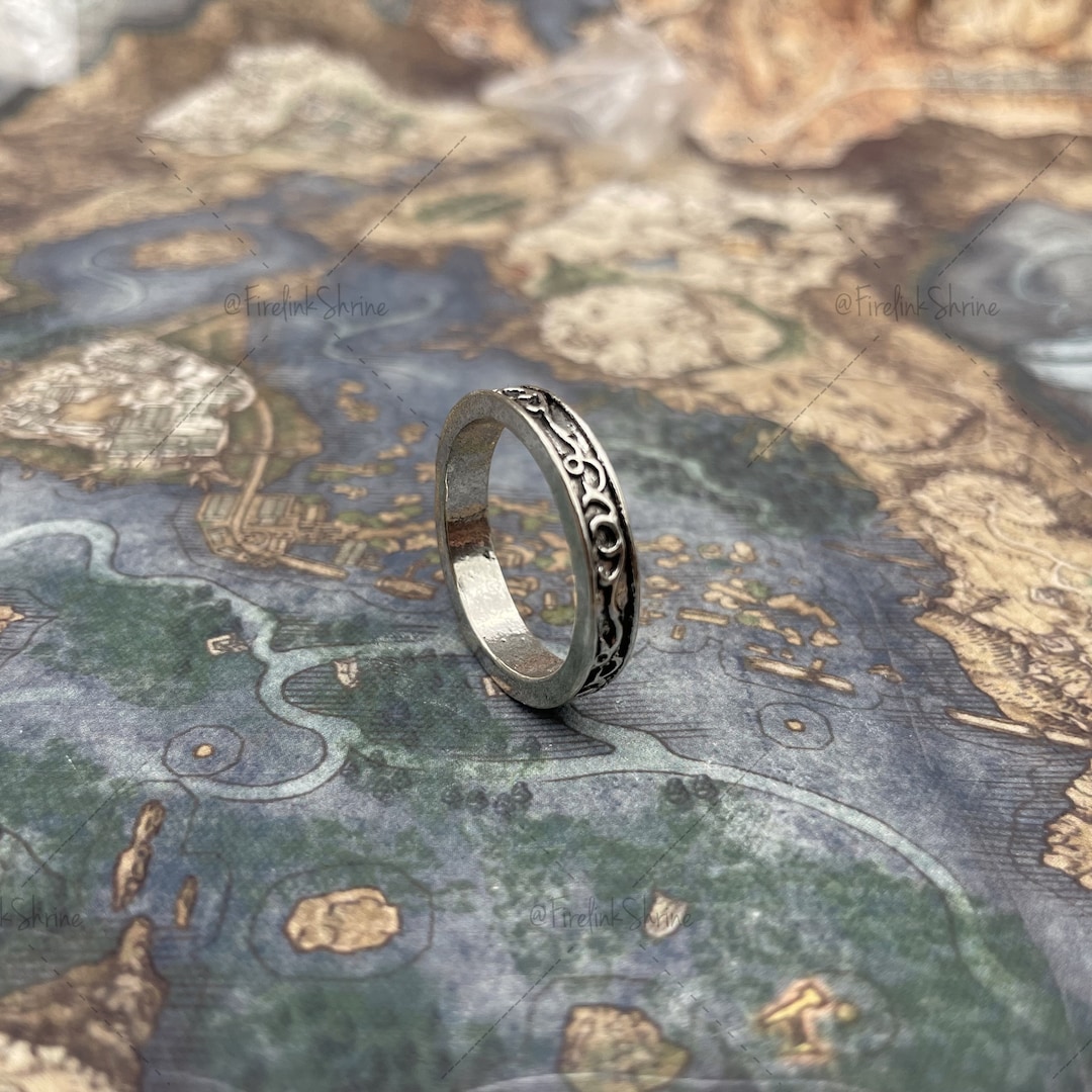 Dark Souls Ring Darkmoon Ring 11 Replica Fully Detailed Dark Souls