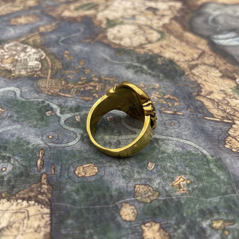 Dark Souls Ring Knight's Ring 11 Replica Fully Detailed Etsy