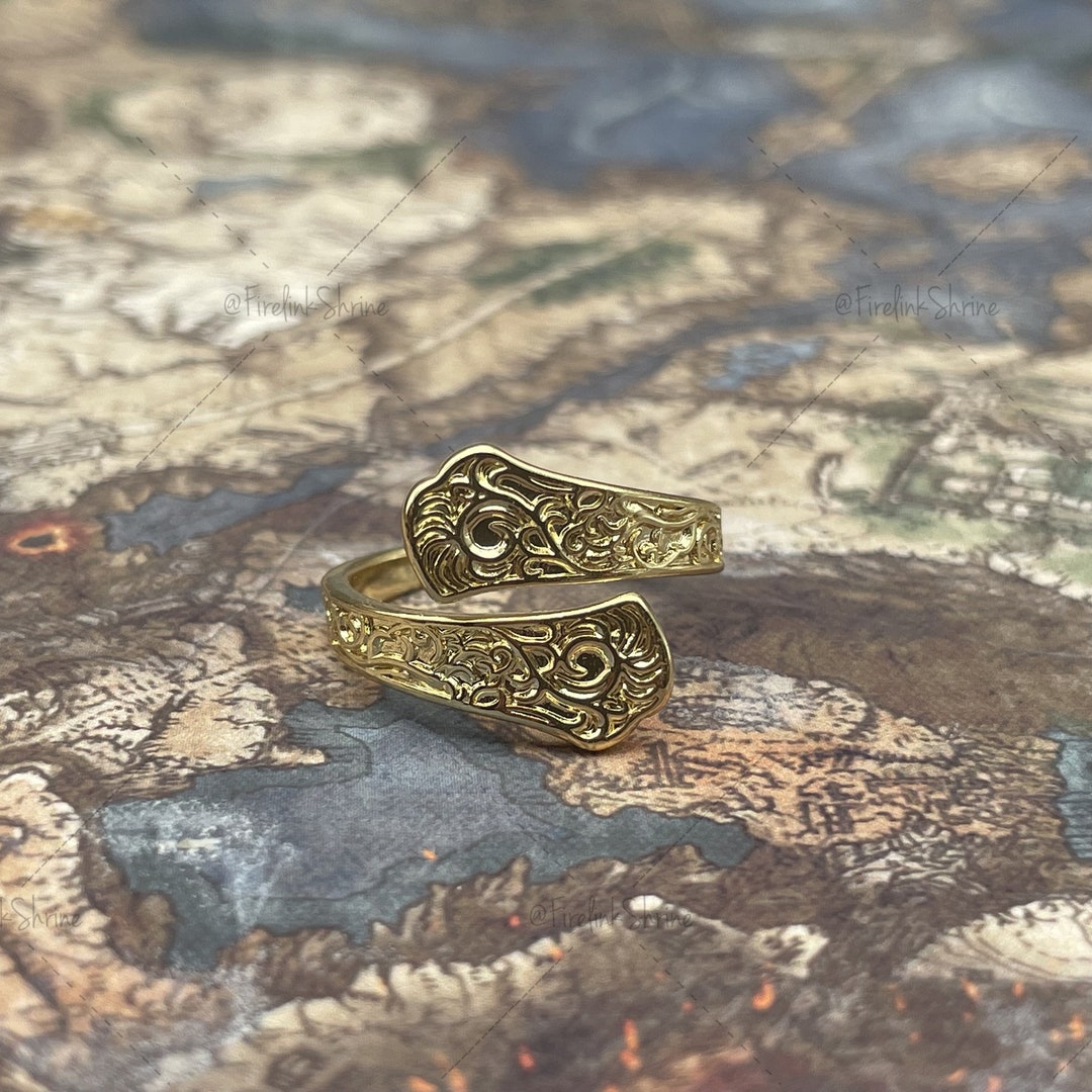 Dark Souls Ring Reversal Ring Solid Brass Fully Detailed Dark Souls