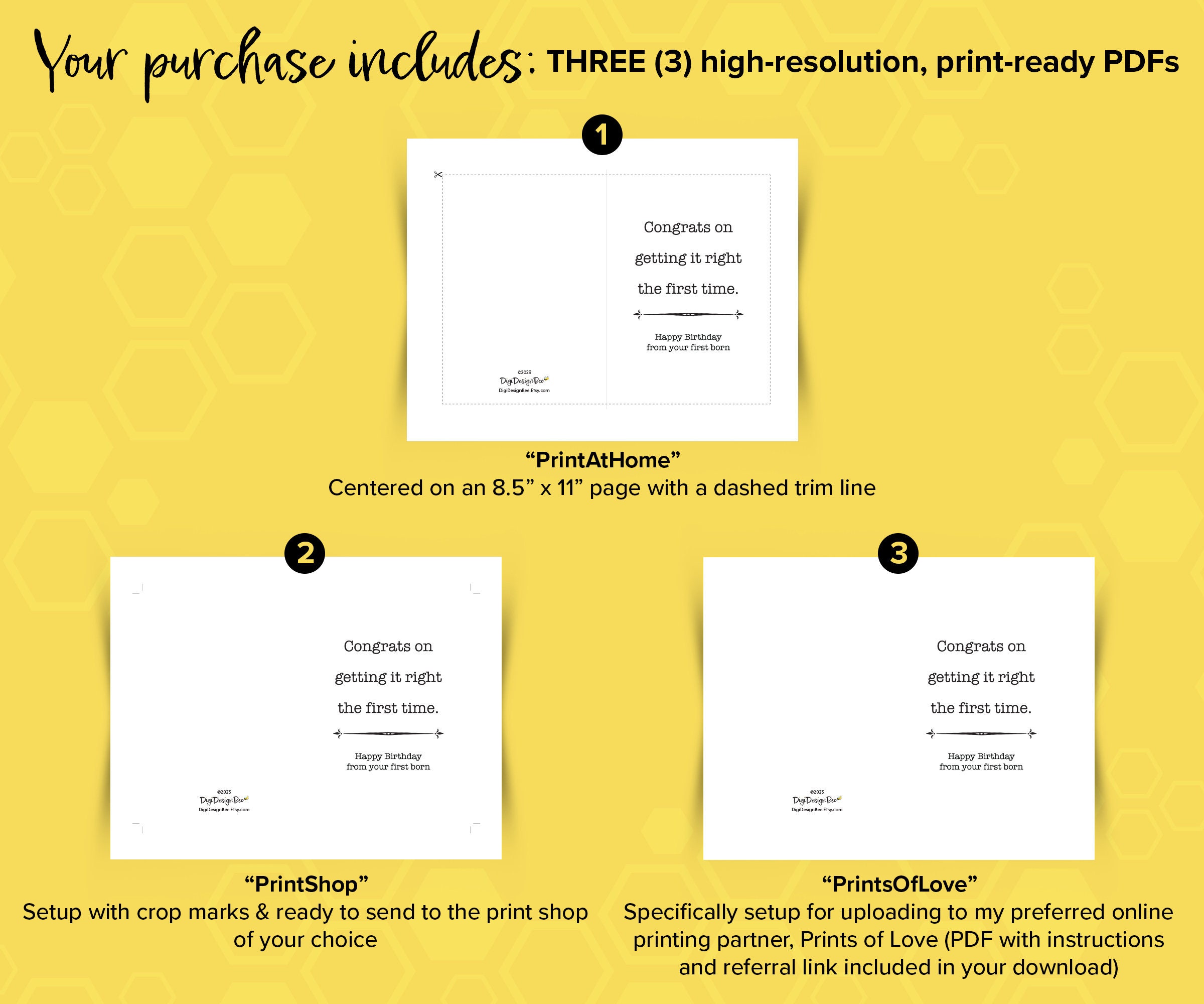 Funny Birthday Card for Mom, Printable Birthday Card, Card for Mom From ...