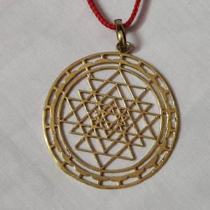 Aghori Power Talisman Pendent: Hindu Mantras, Mystic Occult Domination