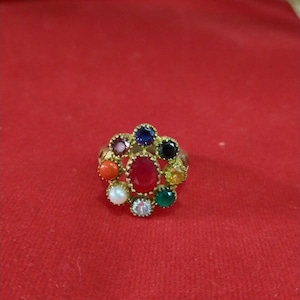 Aghori Gemstone Ring: Divine Protection, Good Luck, Wealth