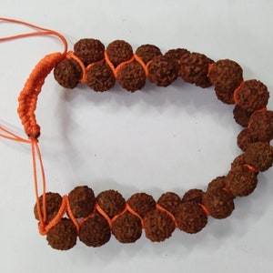RUDRAKSHA MALA Holy Hindi Bead BRACELET