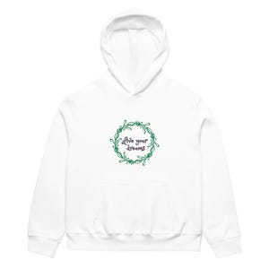 Oversized heavyweight hoodie