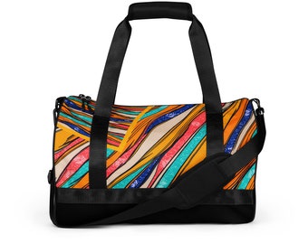 Bolsa de gimnasio abstracta