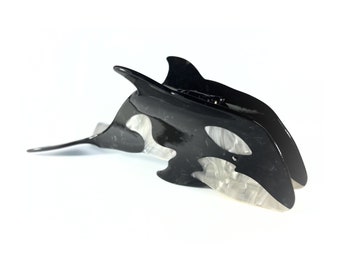 Orca (Killer Whale) Hair Claw