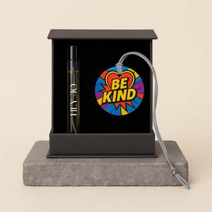HeyJo Be Kınd Car Air Freshener Handmade&Luxurious | Premium Long-Lasting Scent | a Stone | a Story | Car Charms | Car Accessories