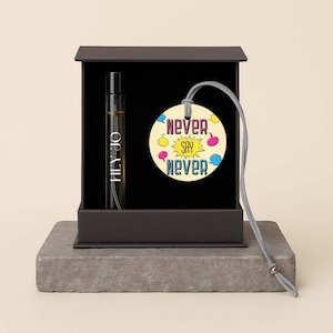 HeyJo NeverSayNever Car Air Freshener Handmade&Luxurious | Premium Long-Lasting Scent | aStone|aStory | Car Charms | Car Accessories